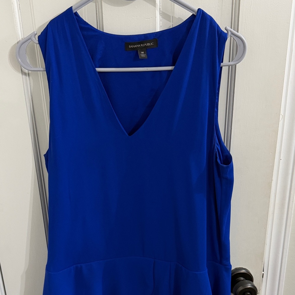 Banana Republic Vivid Blue Mini Dress/tunic